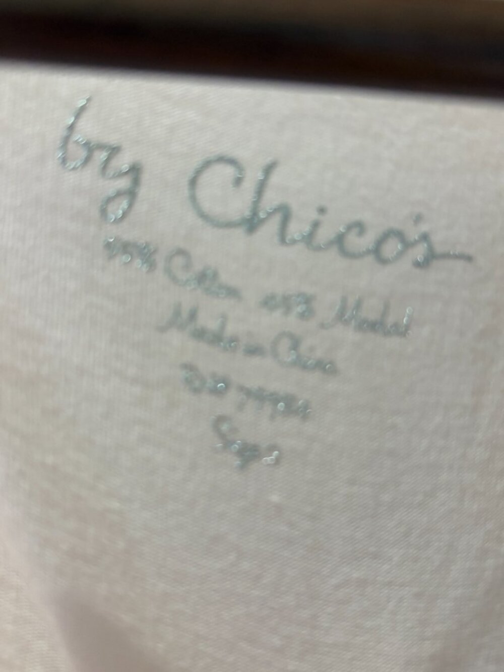 Chico's Ombre Pink Sequin Tank Top Size 2 Medium NWT - Picture 7 of 9